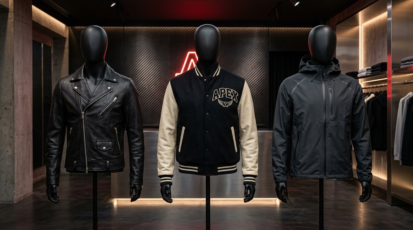 Custom Leather and Varsity Jackets OEM ODM Manufacturer Sialkot - Power Punch