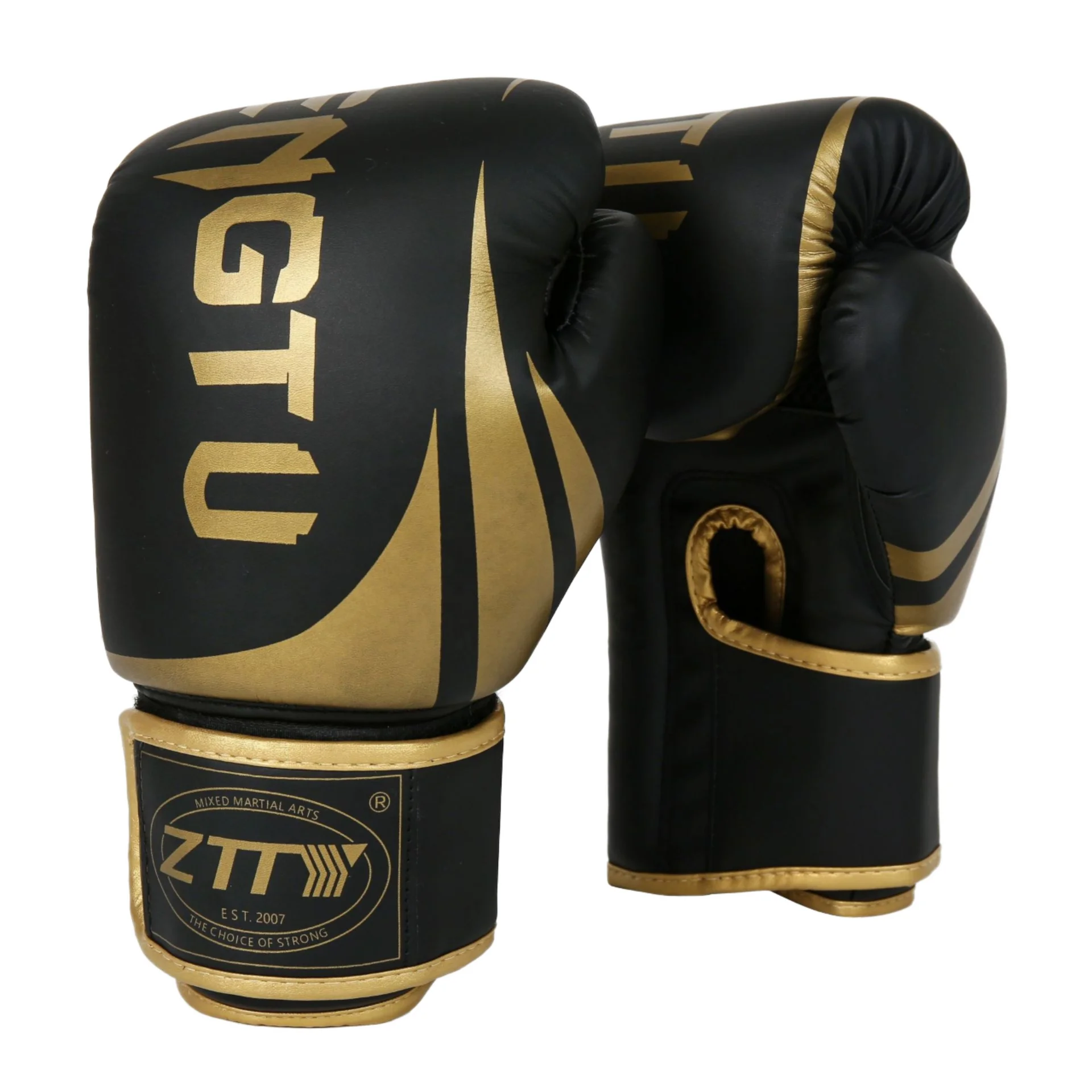 Power Punch Elite Professional Lace-Up Fight Gloves | Custom Winning Style Leather