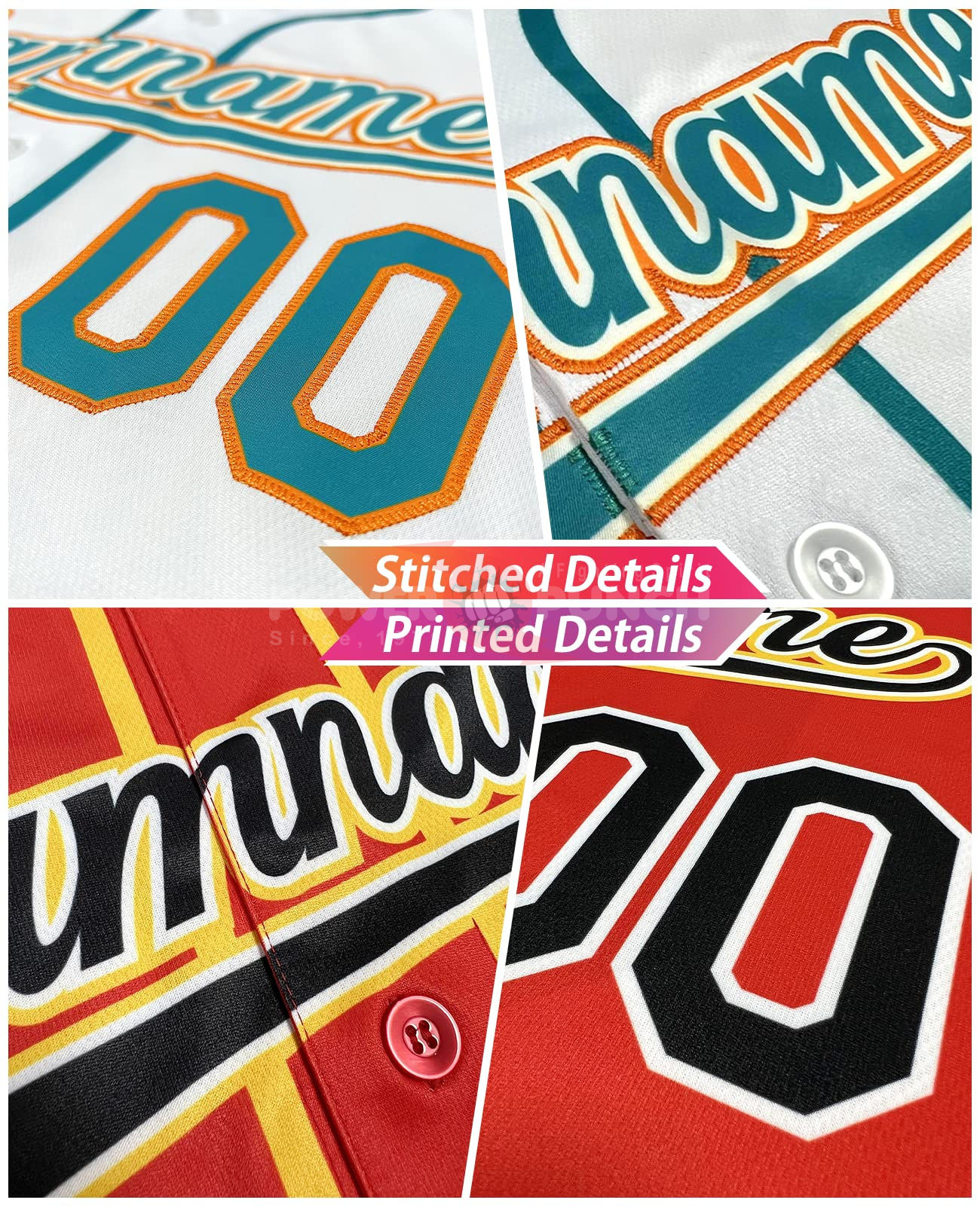 Power Punch Trendy Breathable Printed Baseball Uniform Custom Unisex Wholesale High Quality Emb - Angle 4