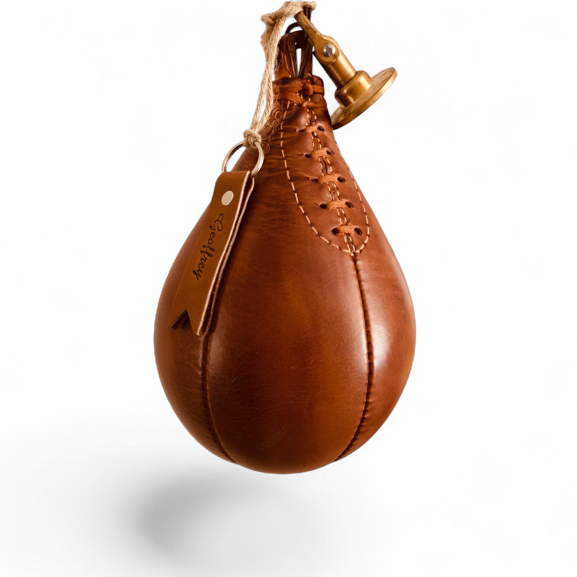 Power Punch TAN 100% Cow Leather Durable Eco-Friendly Portable Pedestal Punch Speed