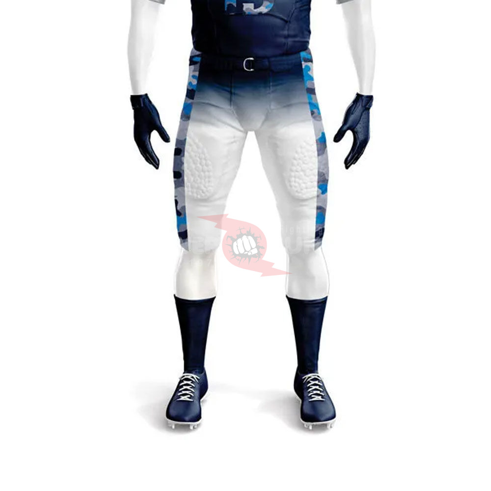 Power Punch Premium Quality 2025 Customized American Football Uniform 100 Polyester Team Wear A - Angle 5