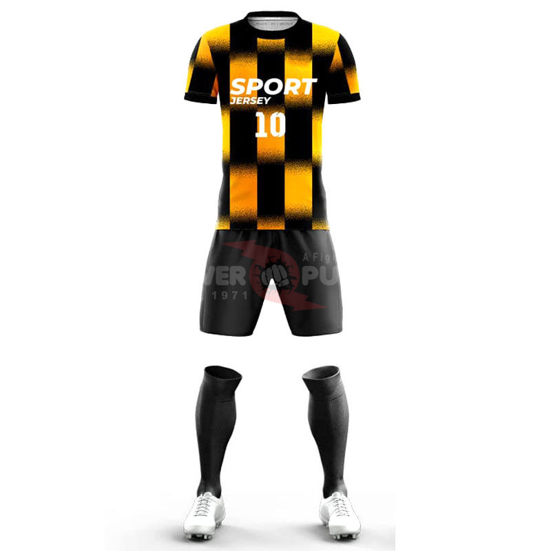 Power Punch Custom Soccer Uniform Latest Design Football Jersey Shirts Most Popular Sport Jerse