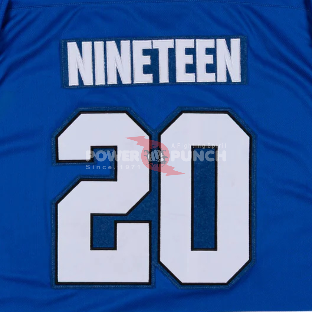 Power Punch Vintage Zeta Phi Beta Ice Hockey Jersey Womens Greek Sorority Long Sleeve Athletic - Angle 4
