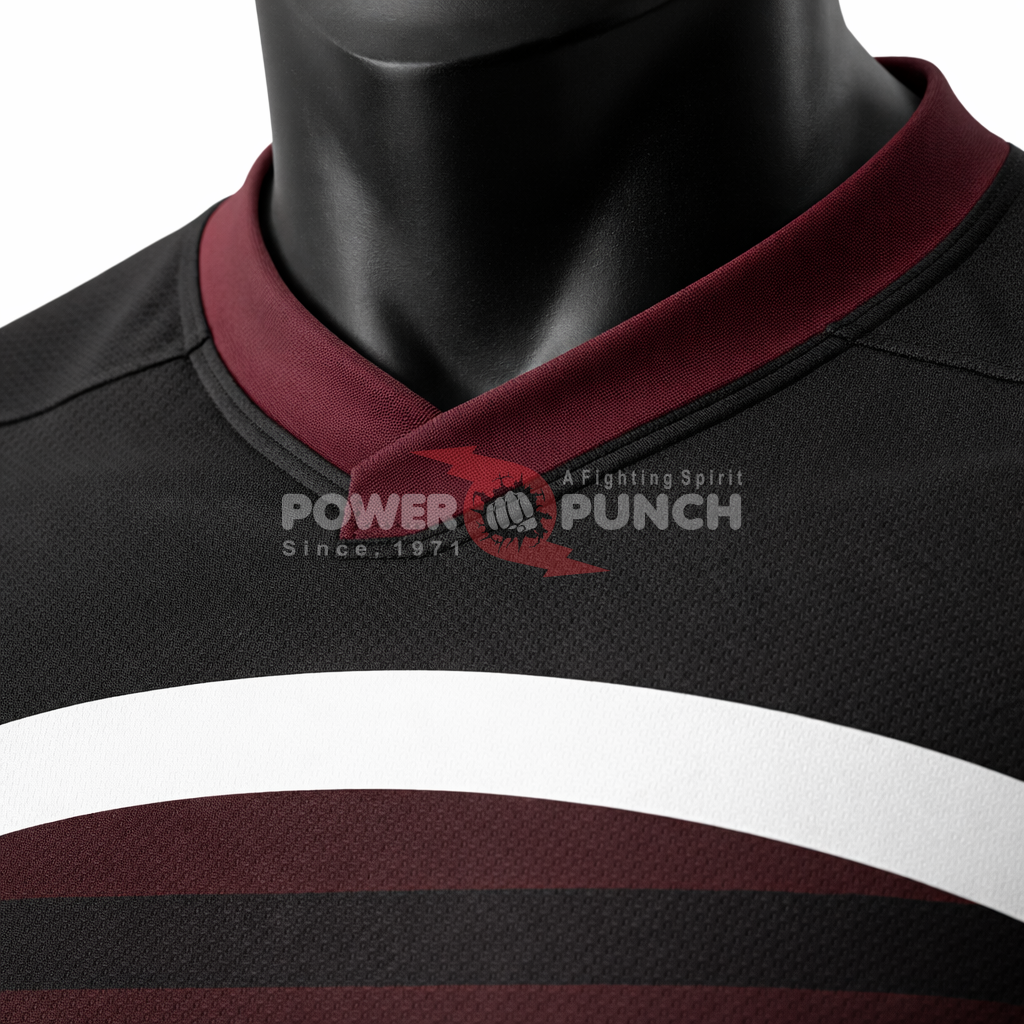 Power Punch Custom Rugby Jersey Sublimation Printed Breathable Quick Dry Team Rugby Uniform - Angle 4