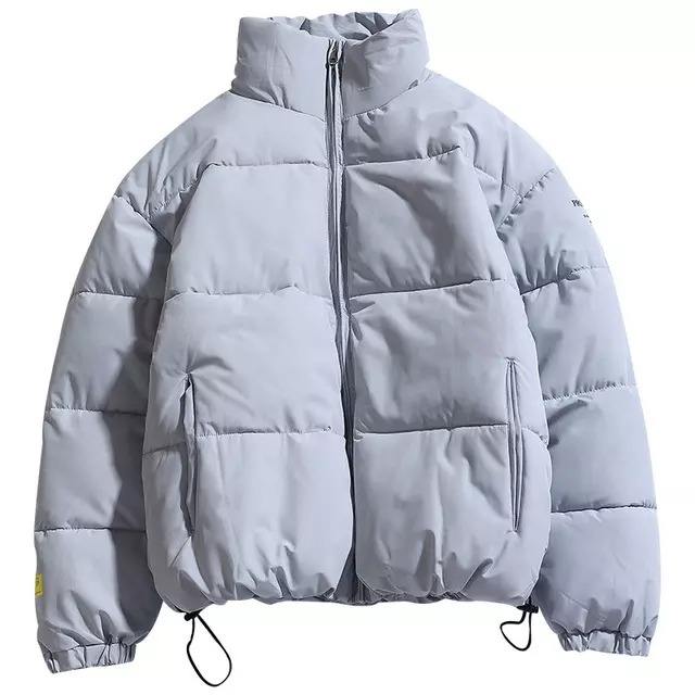 Power Punch Wholesale Custom Puffer Jacket Men's Stand Collar Winter Breathable Angle 2