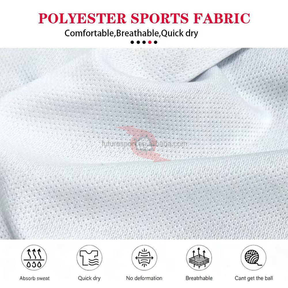 Power Punch Custom 25 26 Football Jersey Club Soccer Chelseaful Uniforms 100 Polyester Antibact - Angle 5