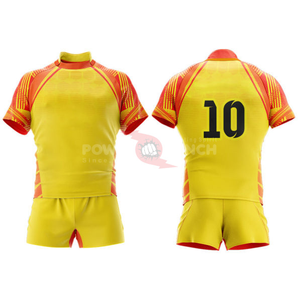 Power Punch 2025 New Rugby Jersey Men Ladies School Club Custom Rugby Uniform Sets Sublimated R - Angle 2