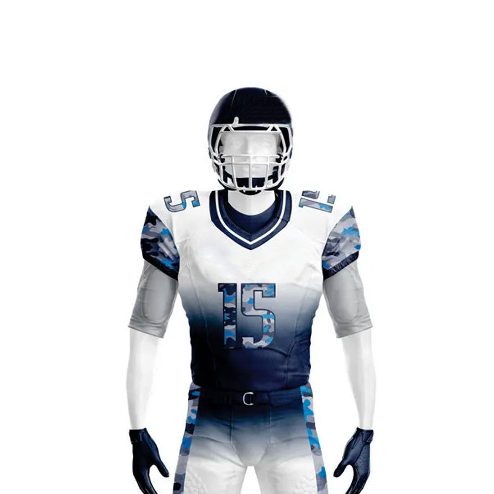 Power Punch Premium Quality 2025 Customized American Football Uniform 100 Polyester Team Wear A - Angle 4