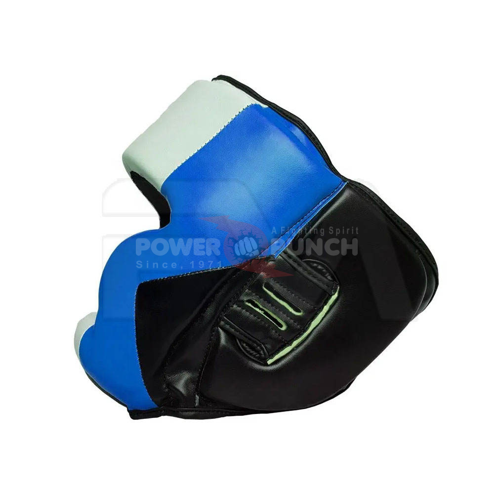 Power Punch Light Weight Boxing Head Guard Custom Design Boxing Head Guard New Angle 2