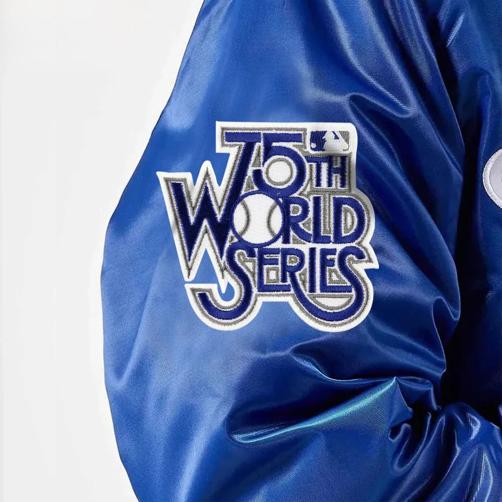 Power Punch High Quality Custom Satin Bomber Jacket Polyester Winter Men and Women Angle 4