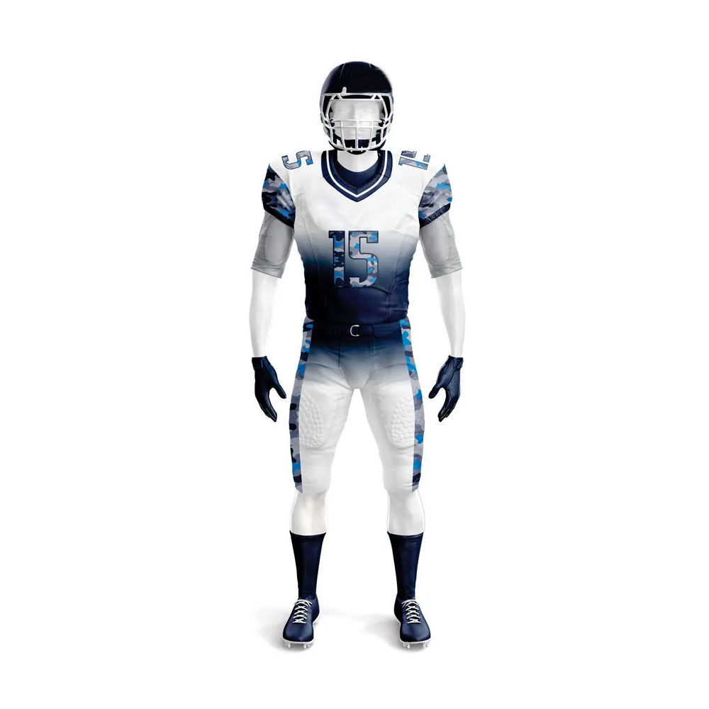 Power Punch Premium Quality 2025 Customized American Football Uniform 100 Polyester Team Wear A - Angle 2