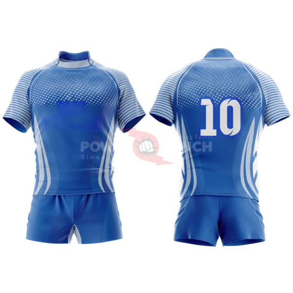 Power Punch 2025 New Rugby Jersey Men Ladies School Club Custom Rugby Uniform Sets Sublimated R - Angle 4