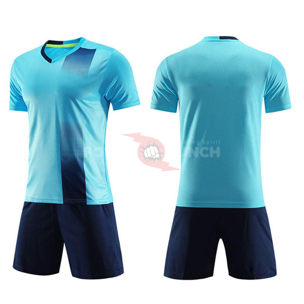 Power Punch Wholesale Price Unisex Soccer Jersey Football Uniform for Teams Printed 100 Polyest - Angle 4