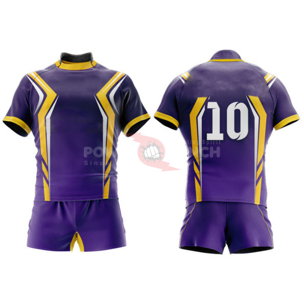 Power Punch 2025 New Rugby Jersey Men Ladies School Club Custom Rugby Uniform Sets Sublimated R - Angle 5