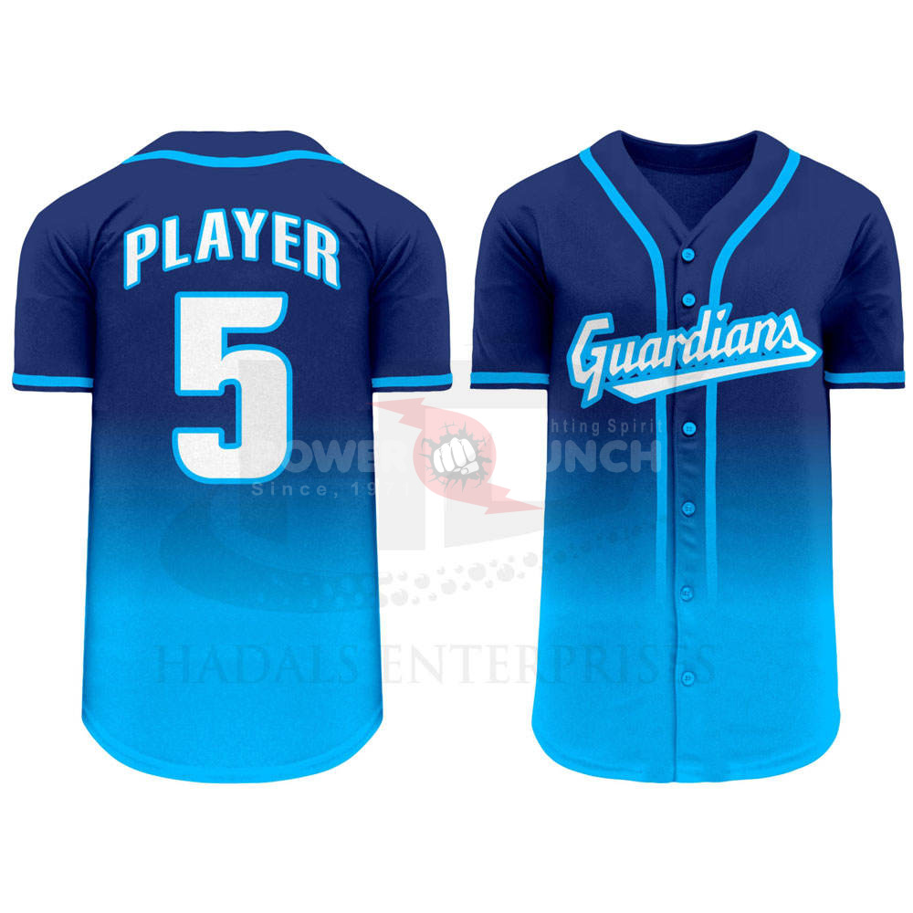 Power Punch Custom Logo Printed Baseball Uniform Factory Made Baseball Uniform Unique Design Ba - Angle 3