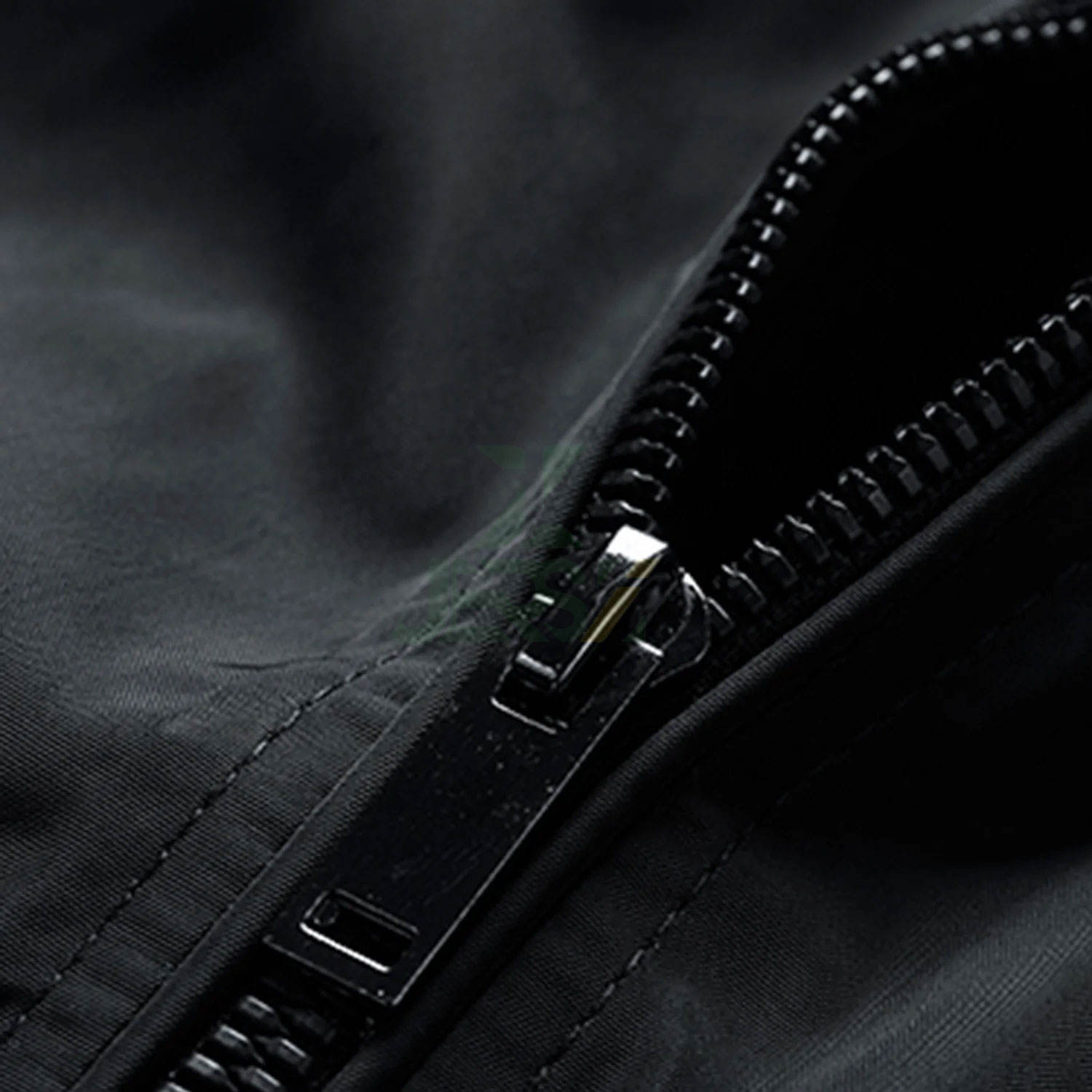 Power Punch Unisex Lightweight Slim Coated Softshell Stand Collar Zipper Waterproof Angle 4