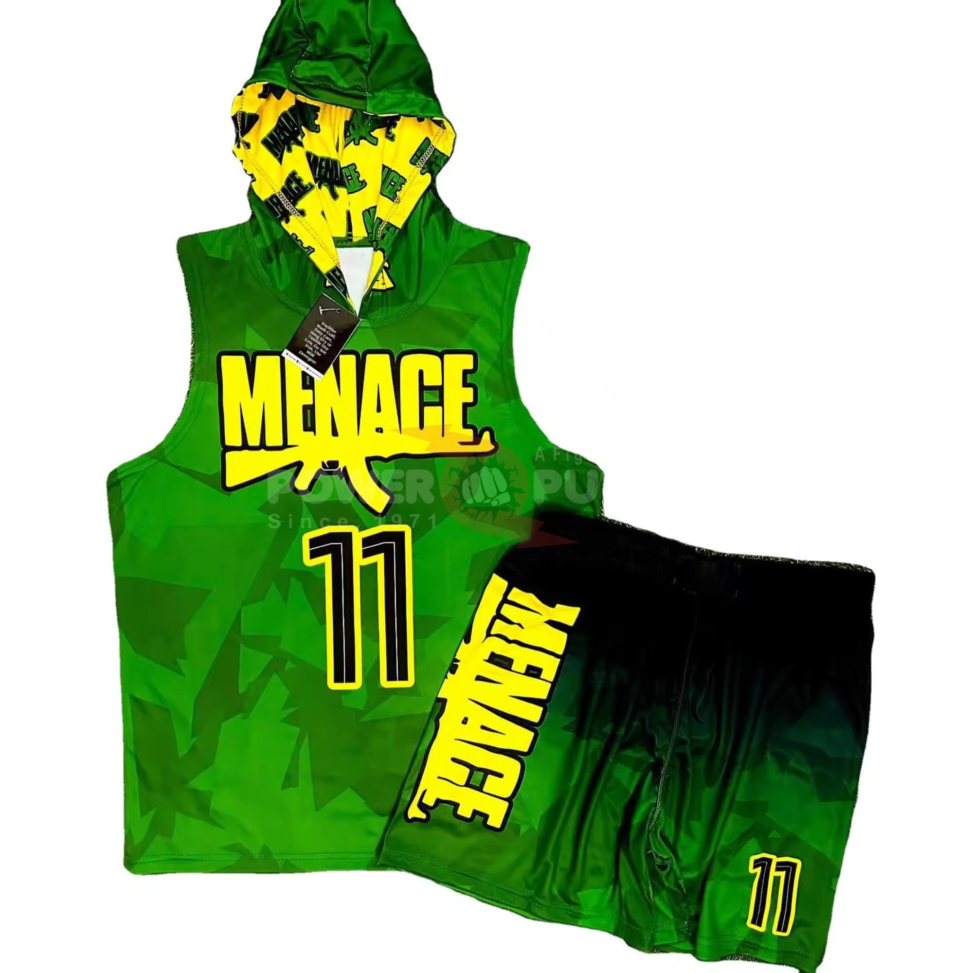 Power Punch 7v7 Football Uniforms for Adults Breathable Printed Customizable Fully Sublimated F - Angle 4