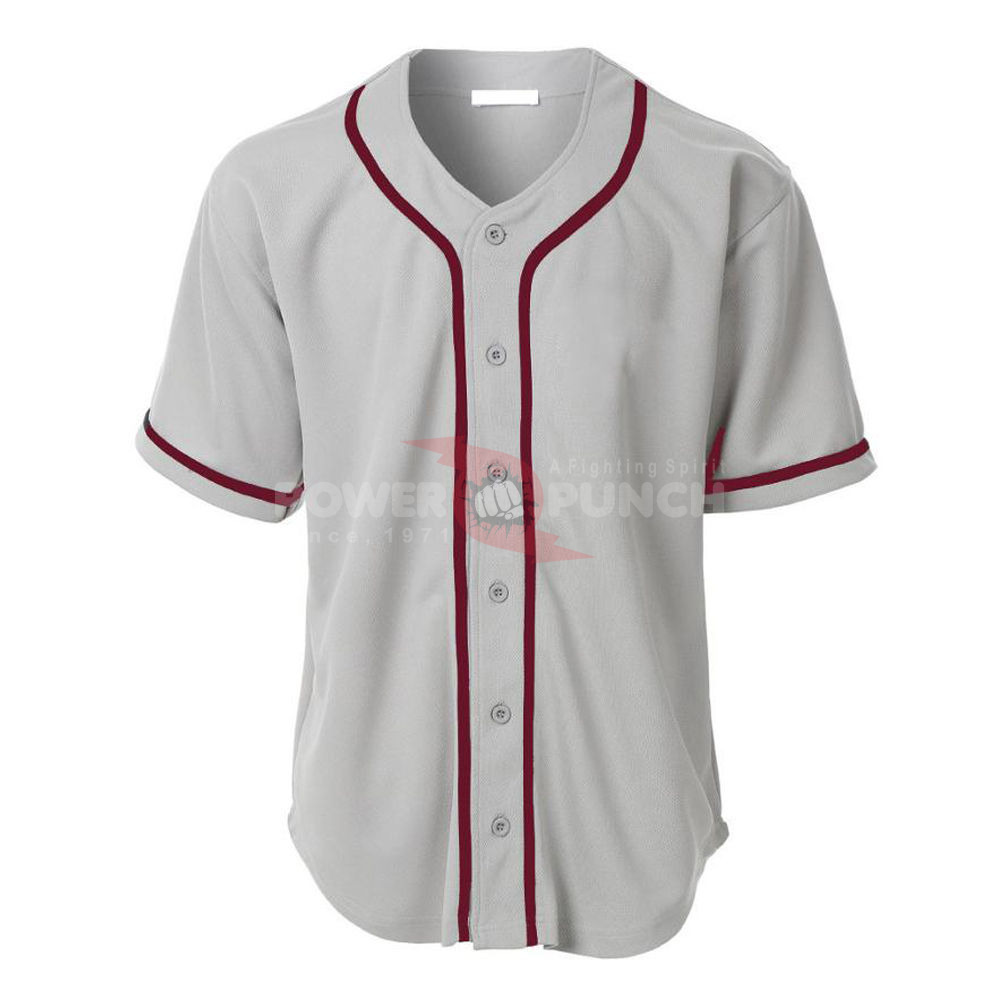 Power Punch 2025 Best Quality Men x27 s Baseball Uniform 100 Polyester Printed Anti-Bacterial B - Angle 5