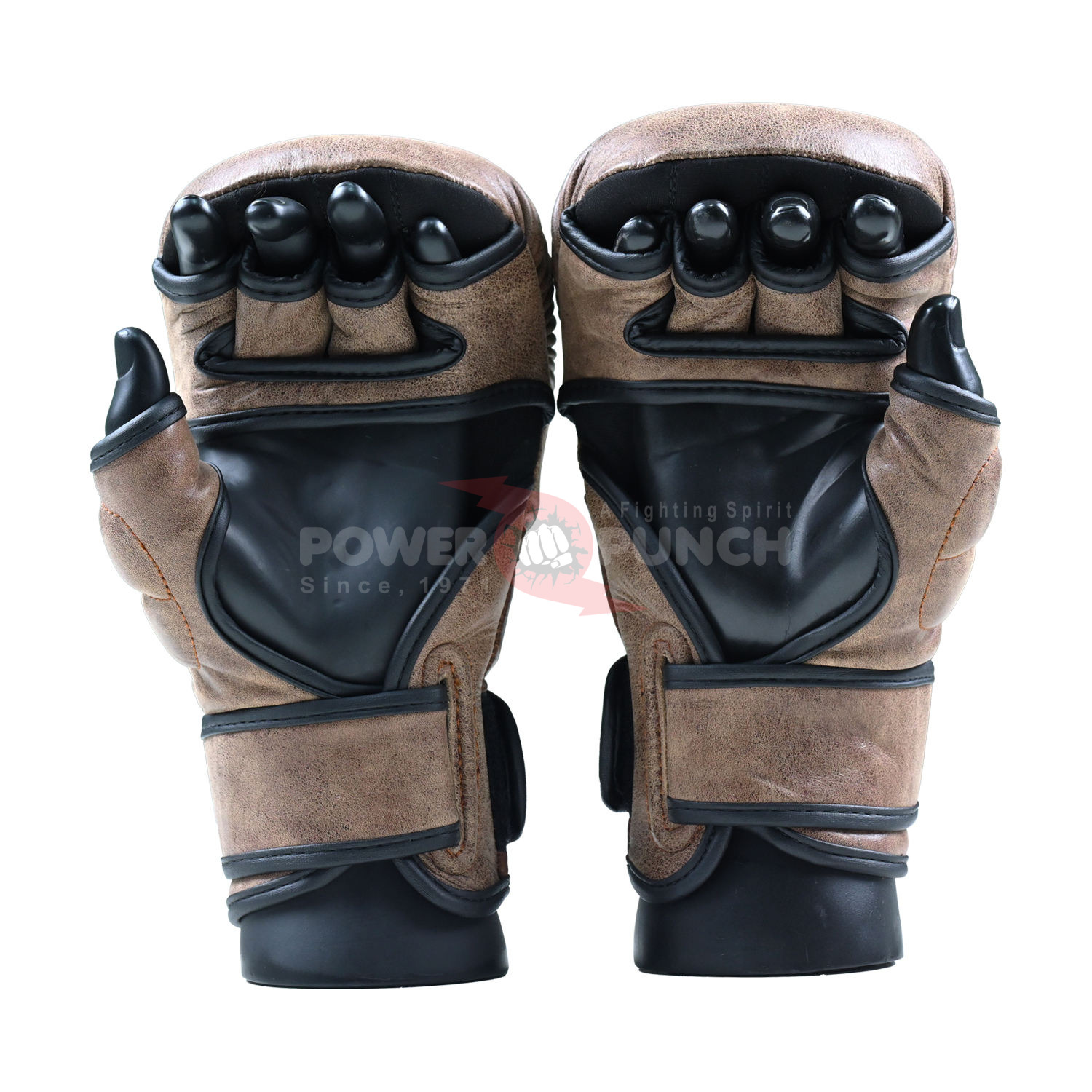 Power Punch MMA Gloves and Boxing Training MMA Sparring Gloves for Muay Thai BJJ Angle 2