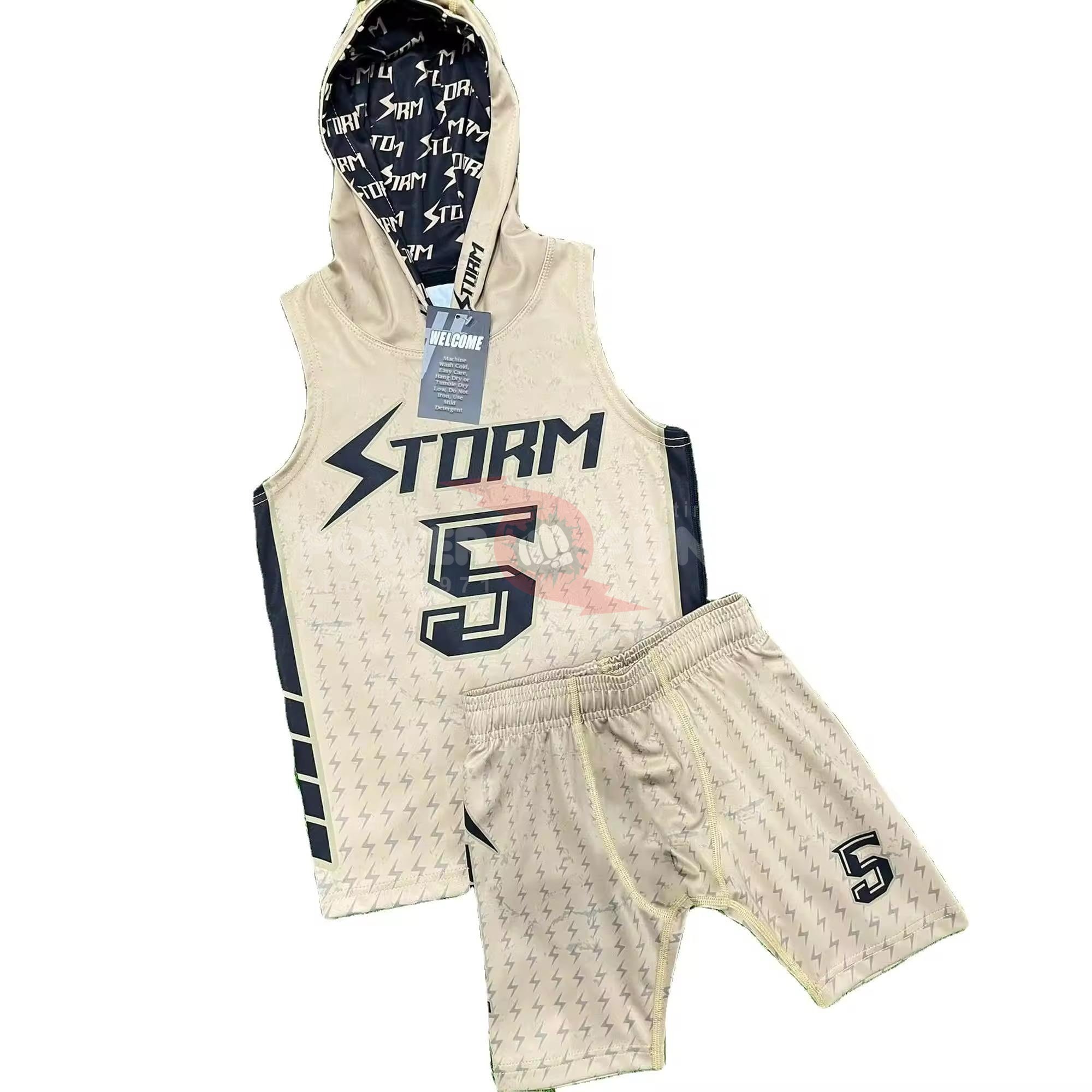 Power Punch 7v7 Football Uniforms for Adults Breathable Printed Customizable Fully Sublimated F - Angle 5