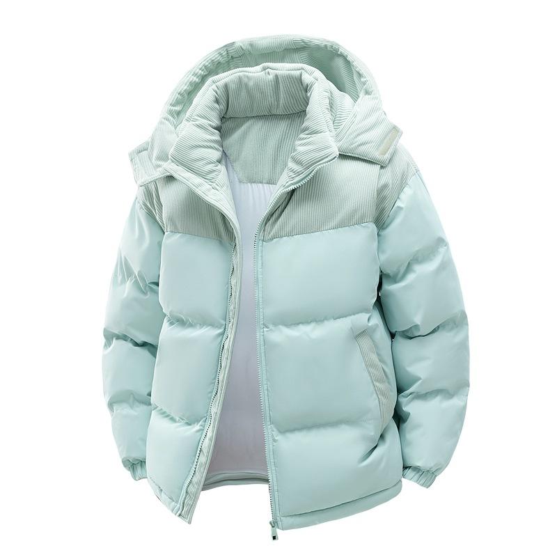 Power Punch PASUXI Men Winter Warm Parka Puffer Jacket High Quality Thicken Angle 3