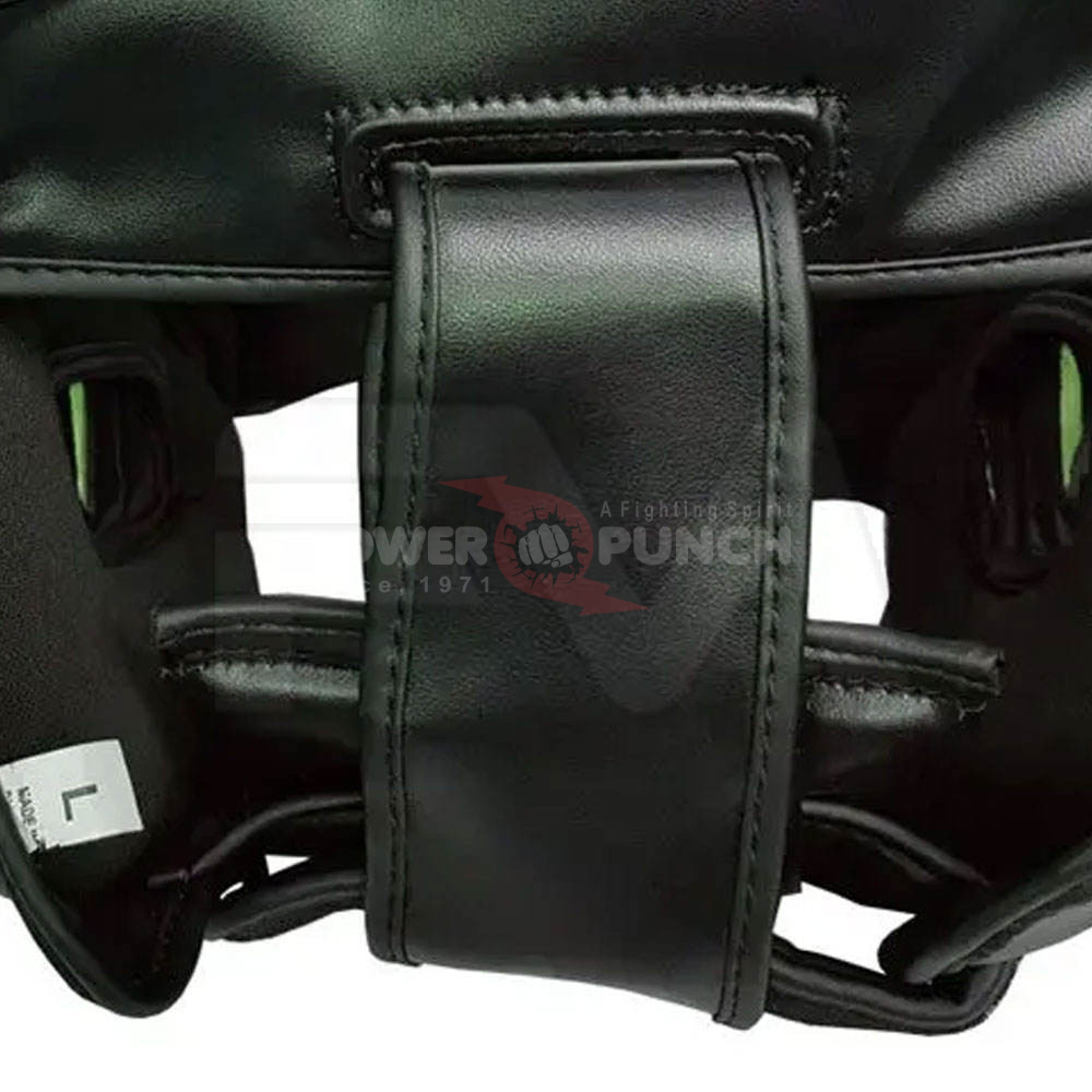 Power Punch Light Weight Boxing Head Guard Custom Design Boxing Head Guard New Angle 5