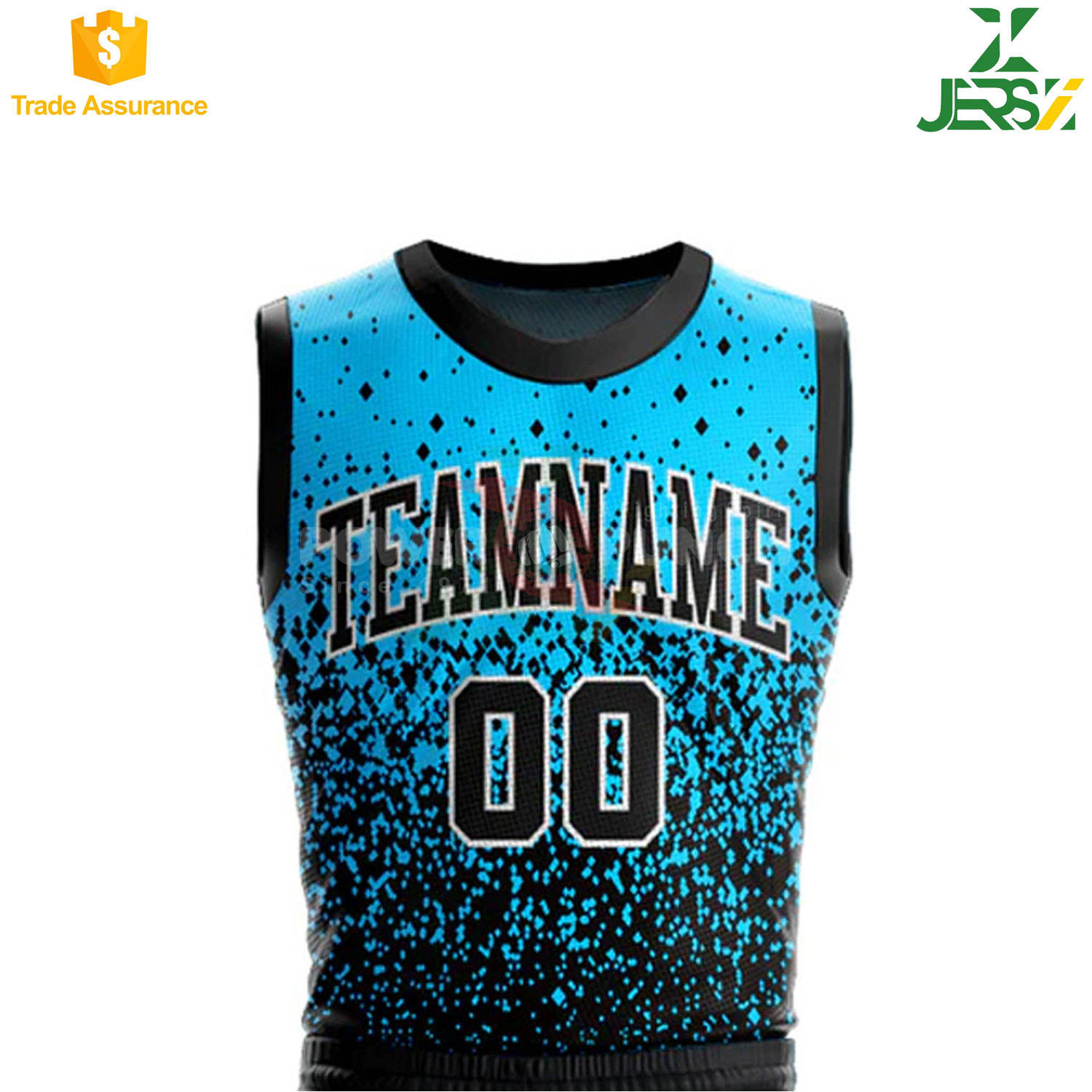 Power Punch Premium Quality Custom Made Breathable Quick Dry Basketball Uniform with Sublimatio - Angle 5