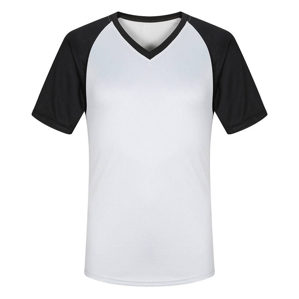 Power Punch Sublimation Striped Grey Pin Stripe V-Neck Referee Shirt Basketball Referee Shirt W - Angle 4