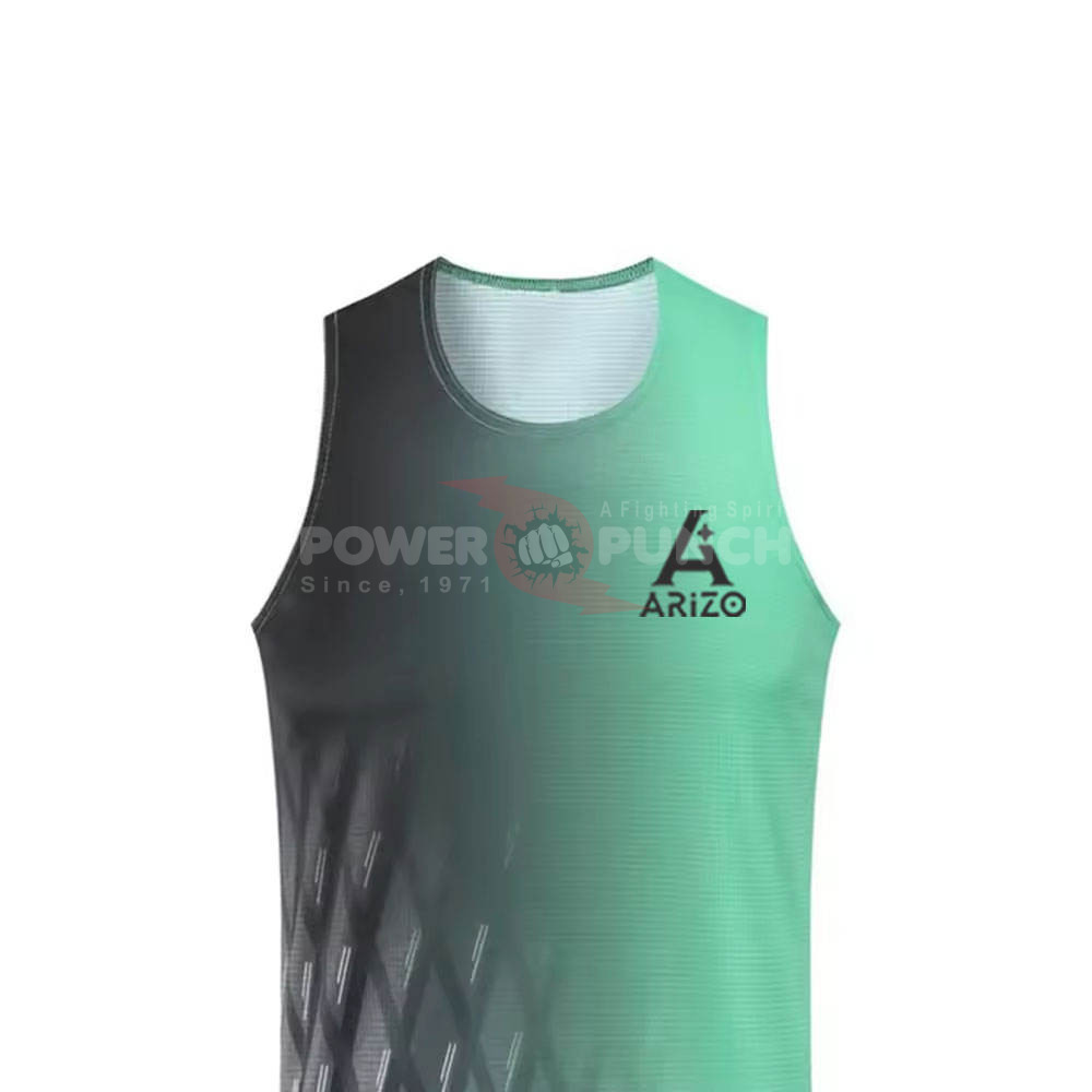 Power Punch High Performance Track amp amp Field Uniform Quick Dry Running Top and Shorts Set f - Angle 5