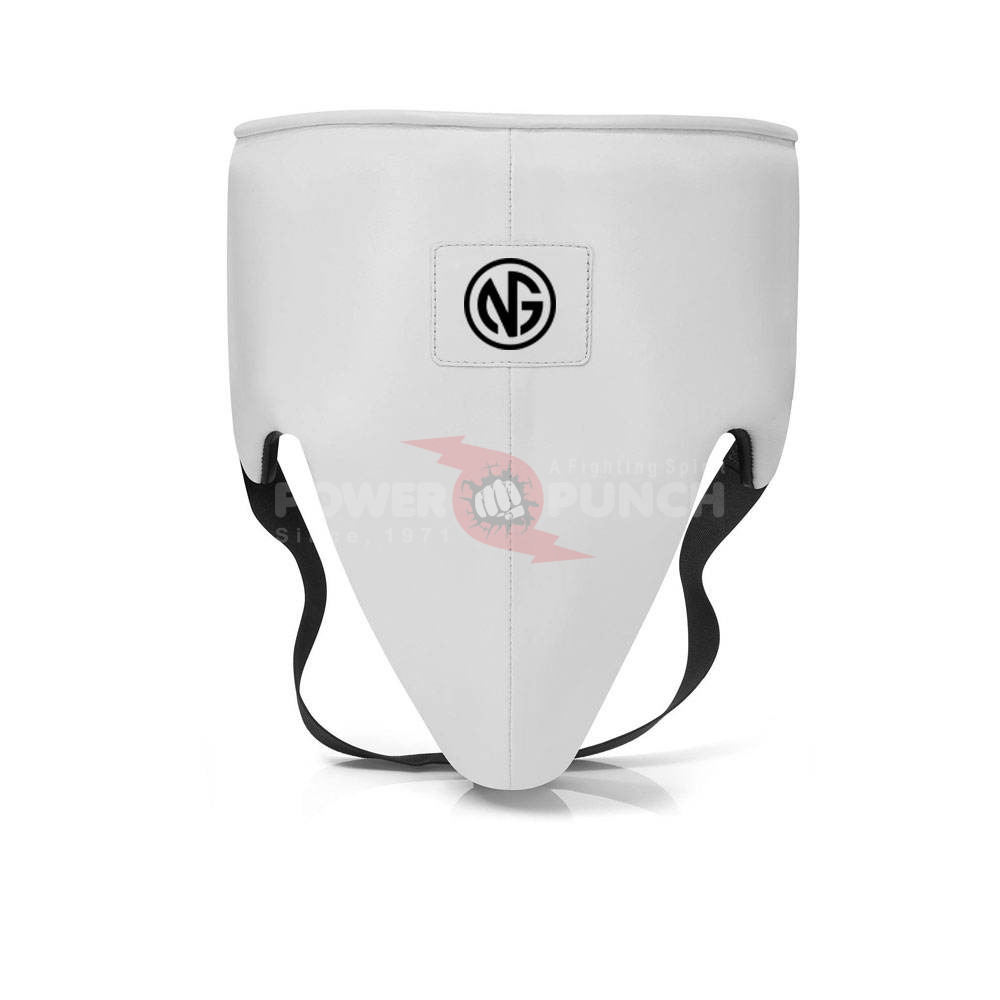 Power Punch Hot Sale New Arrival High Quality Leather Groin Guards for Men Custom