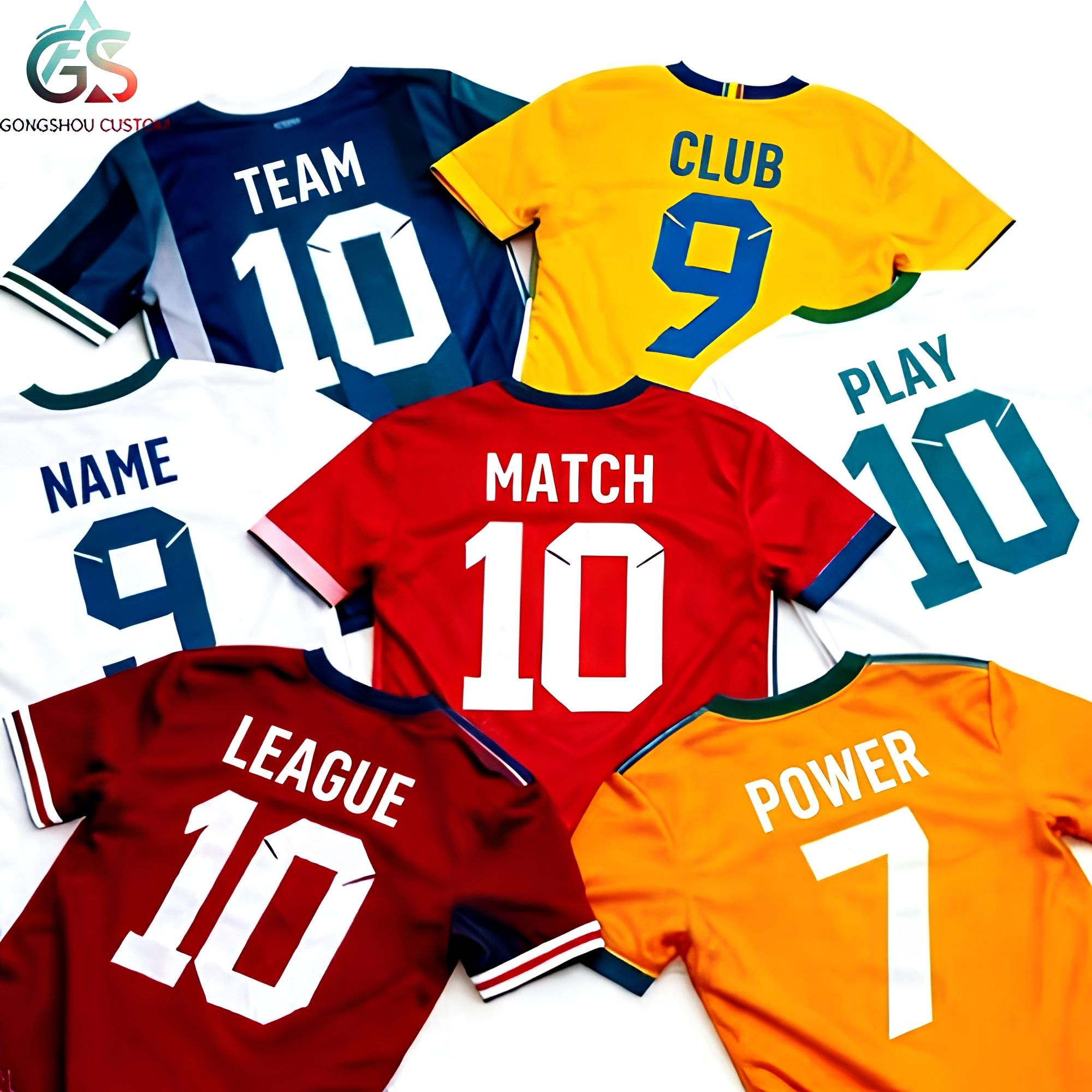 Power Punch 26 27 New Season Custom Sublimation Quick Dry Training Soccer Football Jerseys Whol
