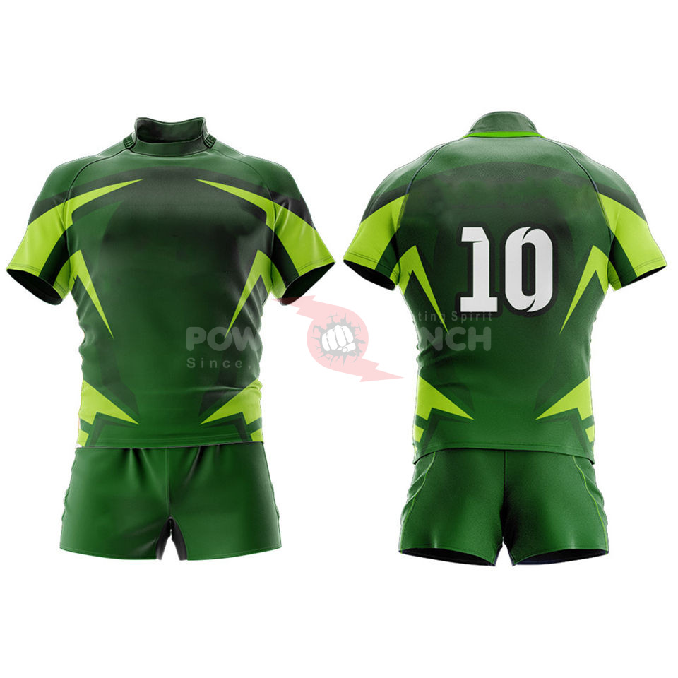 Power Punch 2025 New Rugby Jersey Men Ladies School Club Custom Rugby Uniform Sets Sublimated R