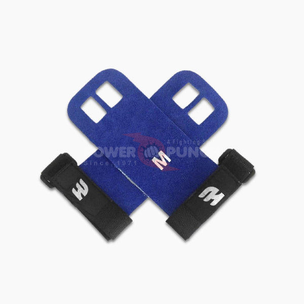 Power Punch Custom Leather Gymnastics Hand Grip Workout Gym Gloves Palm Protection Angle 5