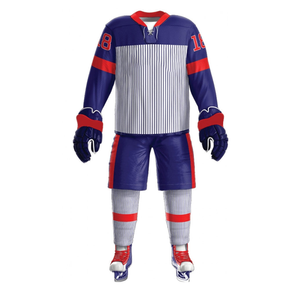Power Punch Best Manufacture amp amp Supplier Ice Hockey Uniform With Custom Logo Polyester Mad