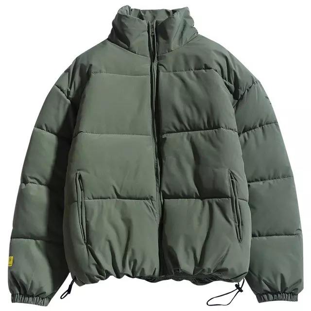 Power Punch Wholesale Custom Puffer Jacket Men's Stand Collar Winter Breathable Angle 3