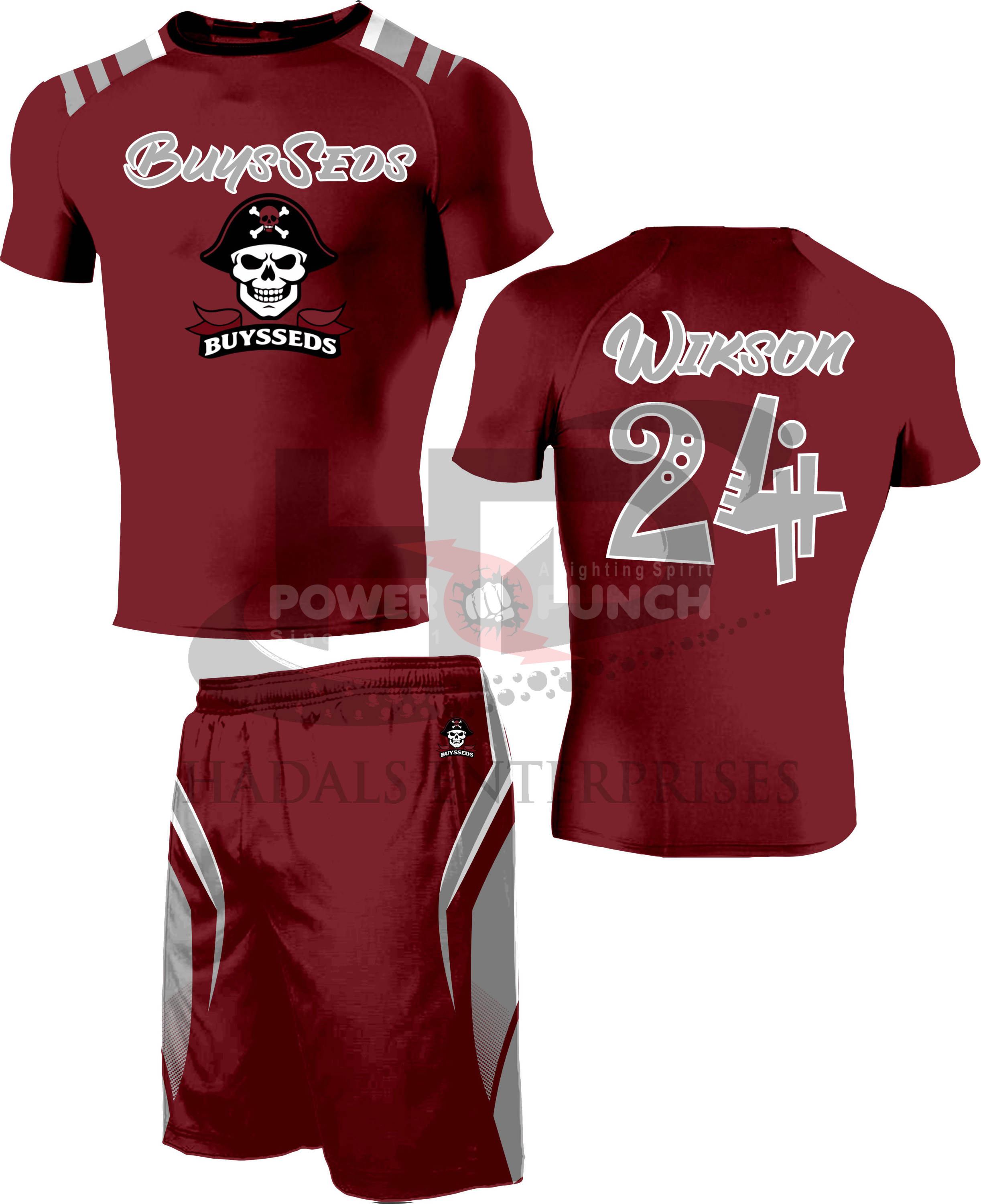 Power Punch OEM Service Custom Design American Football Uniform Wholesale Training American Foo - Angle 4