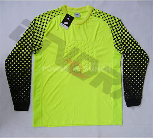 Power Punch Latest Custom Design Team Name Men Soccer Training Goalkeeper Uniform Kits Cheap Pr - Angle 3