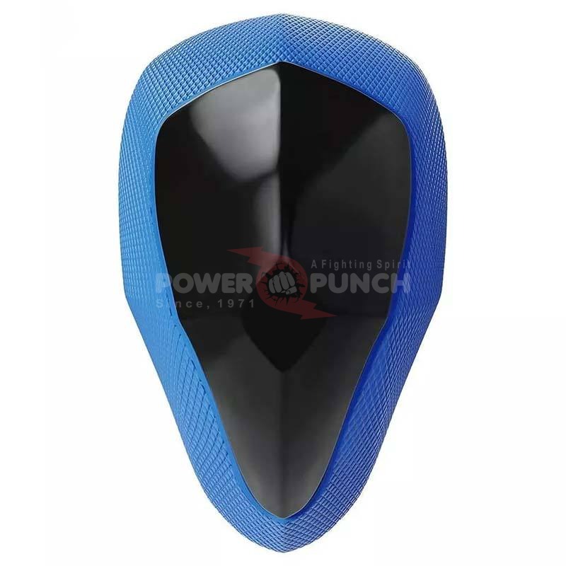 Power Punch High Quality Unique Pakistan Made PU Leather Boxing Groin Guard Extra Angle 3
