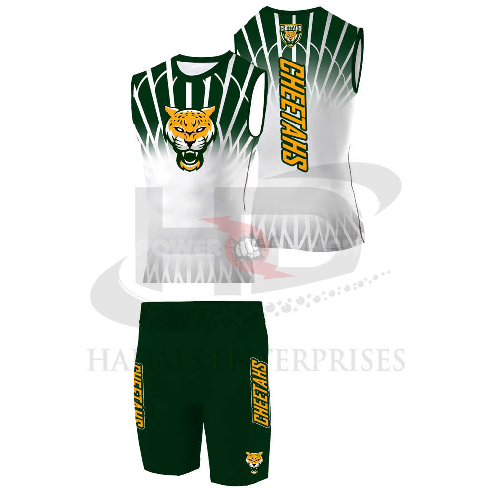 Power Punch Design Own Your Team Wear Track and Field Uniform Quick Dry Practice Wear Track and - Angle 2