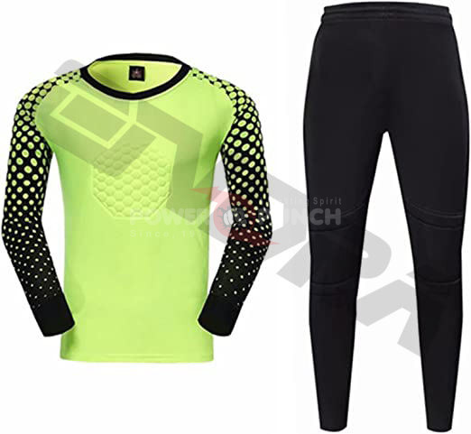 Power Punch Latest Custom Design Team Name Men Soccer Training Goalkeeper Uniform Kits Cheap Pr - Angle 2