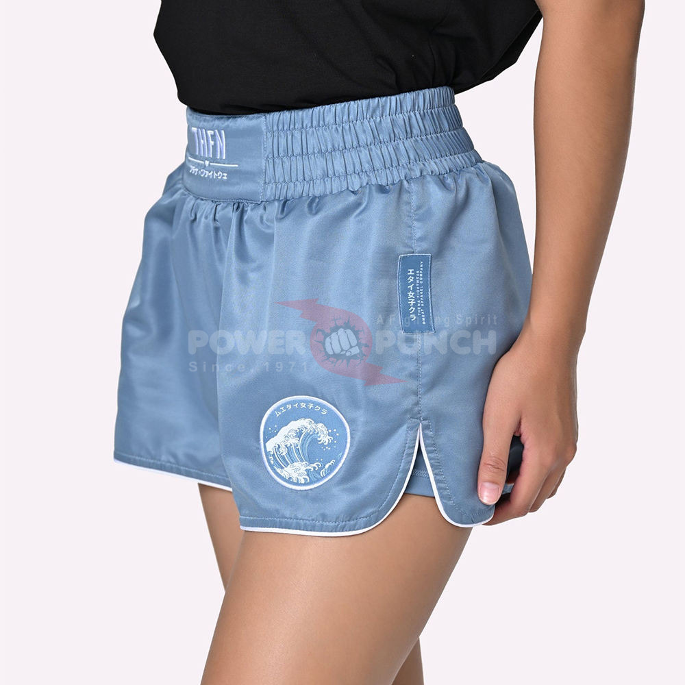 Power Punch Gladiator Style Reinforced Side Panel Boxing Fight Shorts