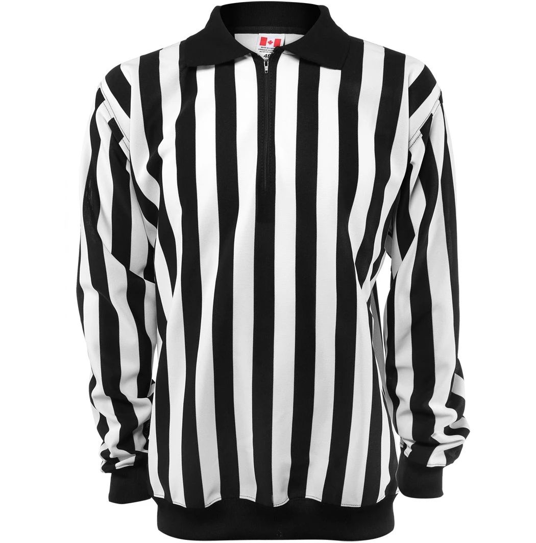 Power Punch Custom Design Ice Hockey Referee Jersey Sublimation Hockey Referee Shirt Youth Hock