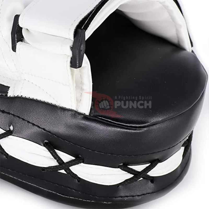 Power Punch Curved Focus Punching Mitts & Coaching Hand Pads | Pro Coach Series - Angle 4