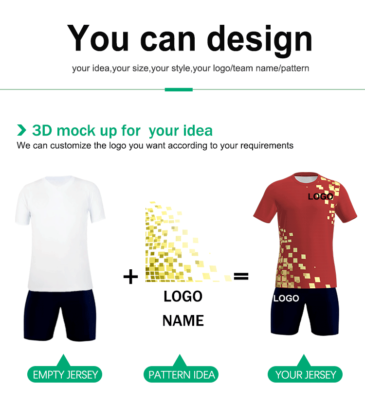 Power Punch Male Team Retro Football Jersey Customized Logo Uniforms in 100 Polyester with and  - Angle 5