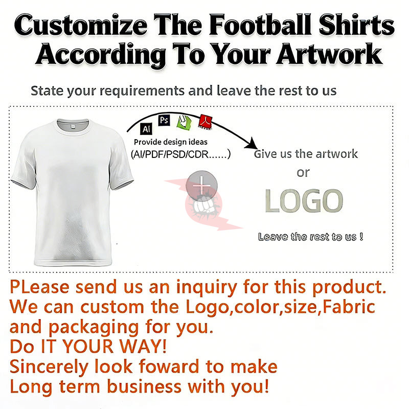 Power Punch Custom Soccer Jerseys Wholesale OEM ODM Football Shirts with Logo Name Number for C - Angle 3