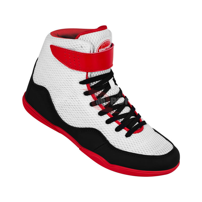 Power Punch Sialkot Master-Crafted Leather Ring Fighting Boots Angle 5