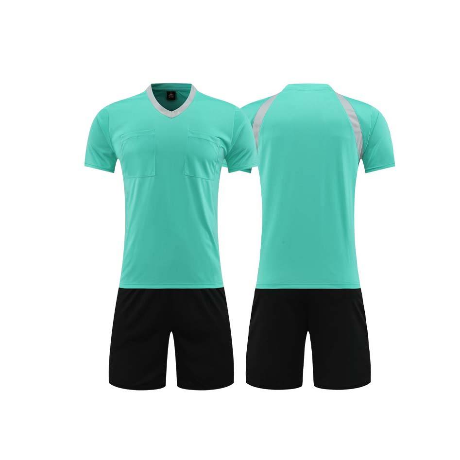 Power Punch Wholesale Custom Men x27 s Football Referee Jerseys Whistle Shirt Sets Multi-color  - Angle 3