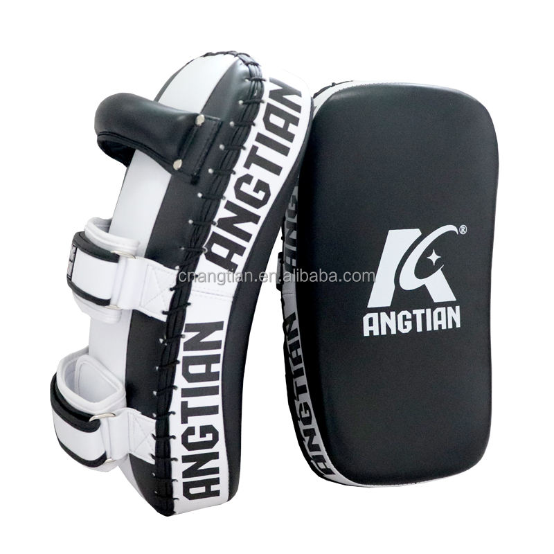 Power Punch Angtian Factory Custom Boxing Muay Thai Pads for Curved Kickboxing Strike Angle 2