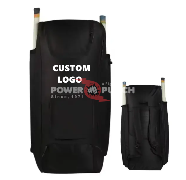 Power Punch Customized Durable Heavy-Duty Large Cricket Bag Sports Training Kit Rolling Gear Eq