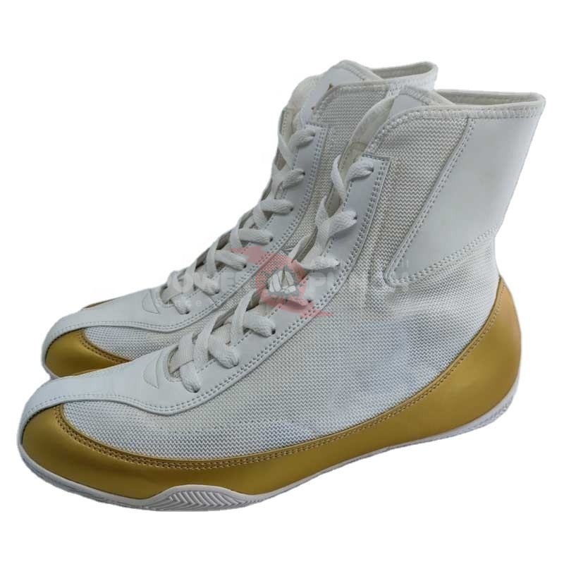 Power Punch Classic High-Top Ankle Support Competition Boxing Boots